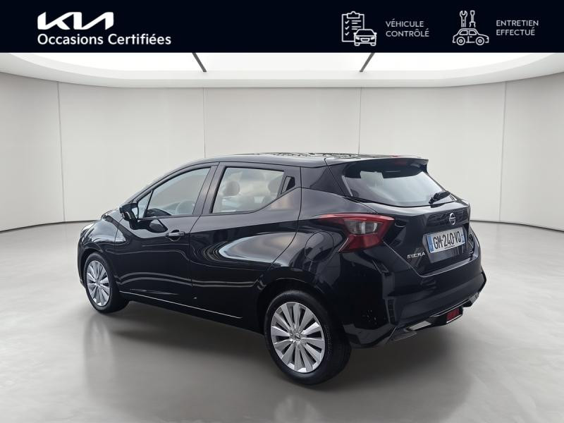 Occasion NISSAN Micra 1.0 IG-T 92ch Acenta 2021.5 Garantie 1an CarPlay Feux auto Régulateur 2023 Noir Obscur 13990 € à Mulhouse