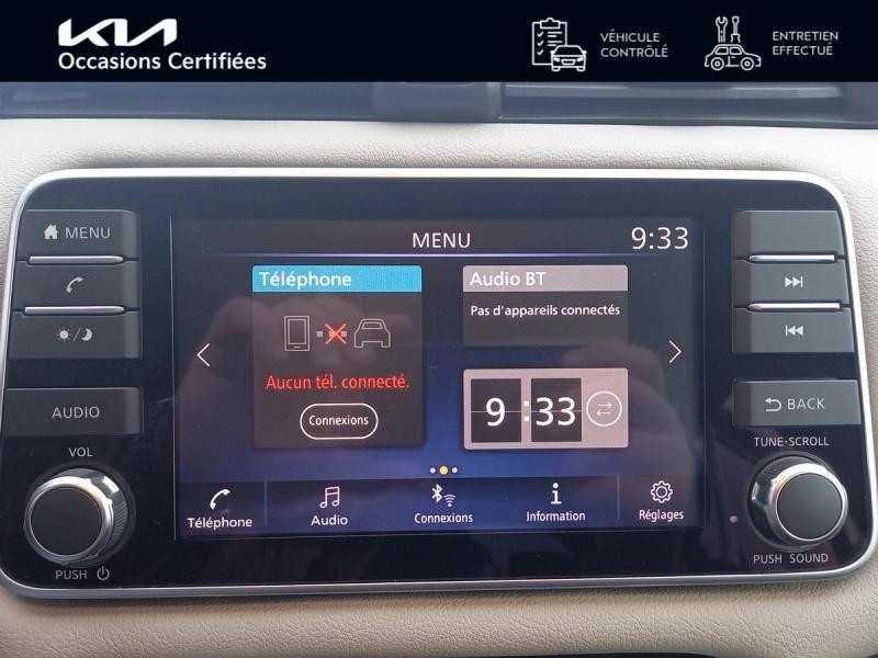 Occasion NISSAN Micra 1.0 IG-T 92ch Acenta 2021.5 Garantie 1an CarPlay Feux auto Régulateur 2023 Noir Obscur 13990 € à Mulhouse