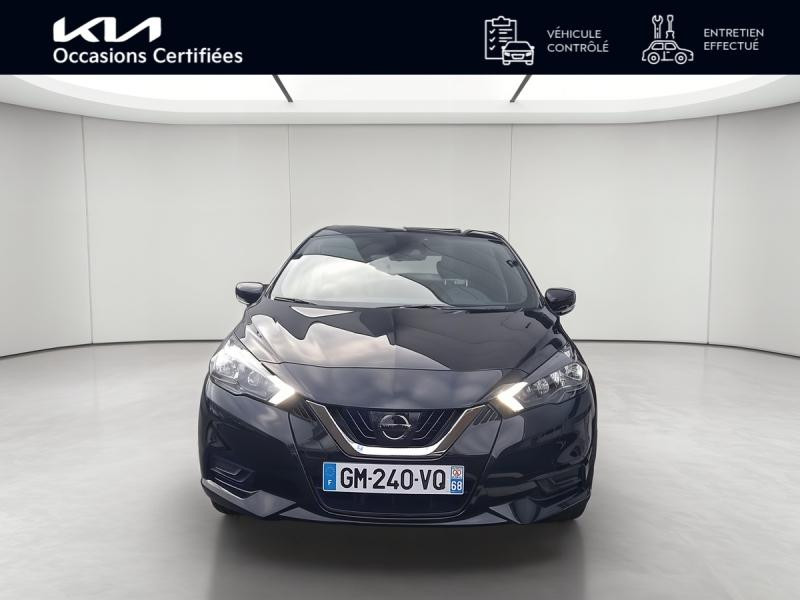 Occasion NISSAN Micra 1.0 IG-T 92ch Acenta 2021.5 Garantie 1an CarPlay Feux auto Régulateur 2023 Noir Obscur 13990 € à Mulhouse