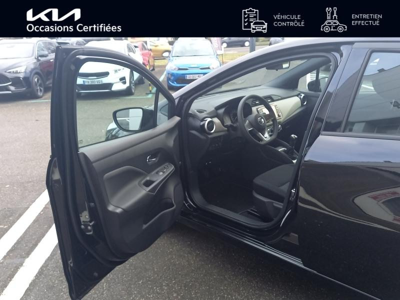 Occasion NISSAN Micra 1.0 IG-T 92ch Acenta 2021.5 Garantie 1an CarPlay Feux auto Régulateur 2023 Noir Obscur 13990 € à Mulhouse