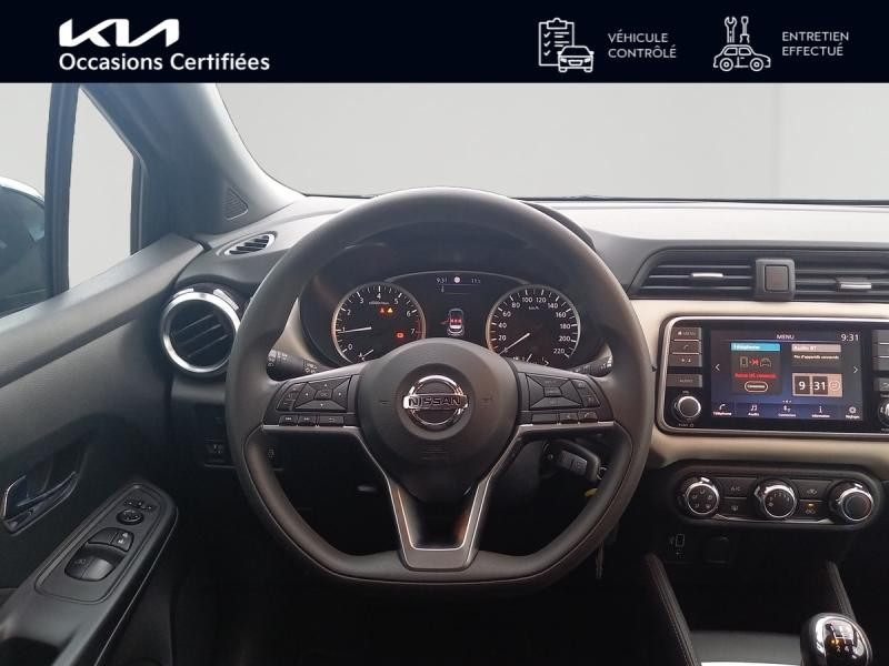 Occasion NISSAN Micra 1.0 IG-T 92ch Acenta 2021.5 Garantie 1an CarPlay Feux auto Régulateur 2023 Noir Obscur 13990 € à Mulhouse