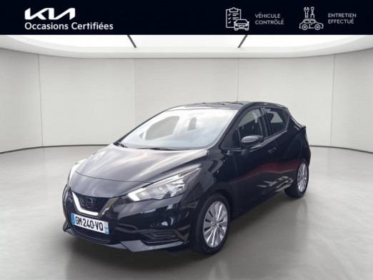 Occasion NISSAN Micra 1.0 IG-T 92ch Acenta 2021.5 Garantie 1an CarPlay Feux auto Régulateur 2023 Noir Obscur 13 990 € à Mulhouse
