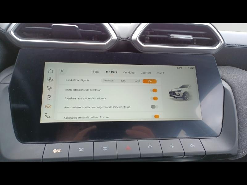 Occasion MG MOTOR ZS Hybrid+ 197ch Standard GARANTIE 06-2032 2025 Pebble Black métallisée 19990 € à Mulhouse