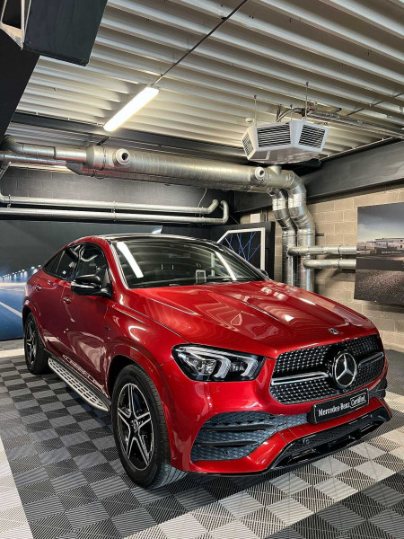 Used MERCEDES-BENZ GLE GLE 350 de 4MATIC Coupé AMG Line 2020 Rouge € 71890 in Arlon