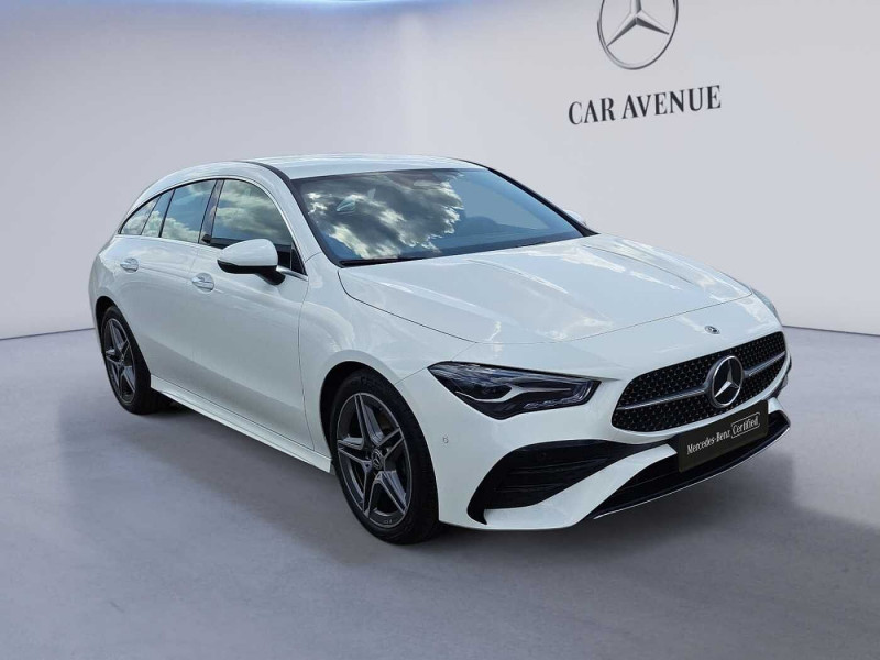 Used MERCEDES-BENZ CLA CLA 200 d Shooting Brake AMG Line 2024 Blanc € 38890 in Beyne-Heusay