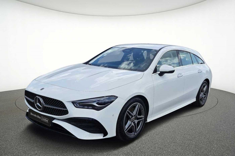Used MERCEDES-BENZ CLA CLA 200 d Shooting Brake AMG Line 2024 Blanc € 36890 in Beyne-Heusay